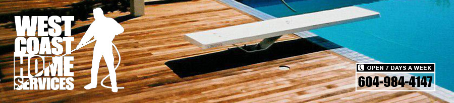 pool wood restoration
